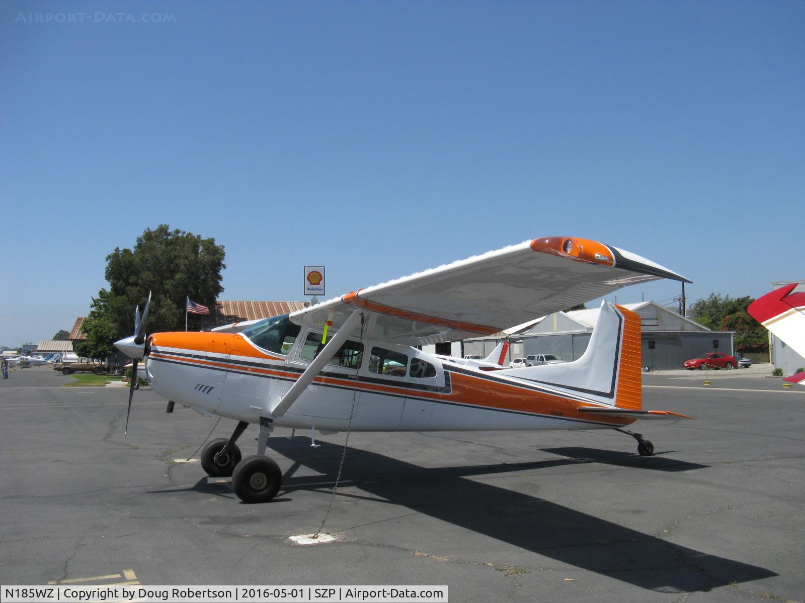N185WZ, 1980 Cessna A185F Skywagon 185 C/N 18504102, 1980 Cessna A185F SKYWAGON, Continental IO-550 300 Hp, Idaho visitor
