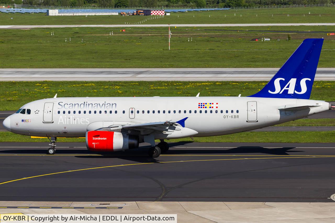 OY-KBR, 2007 Airbus A319-132 C/N 3231, SAS Scandinavian Airlines