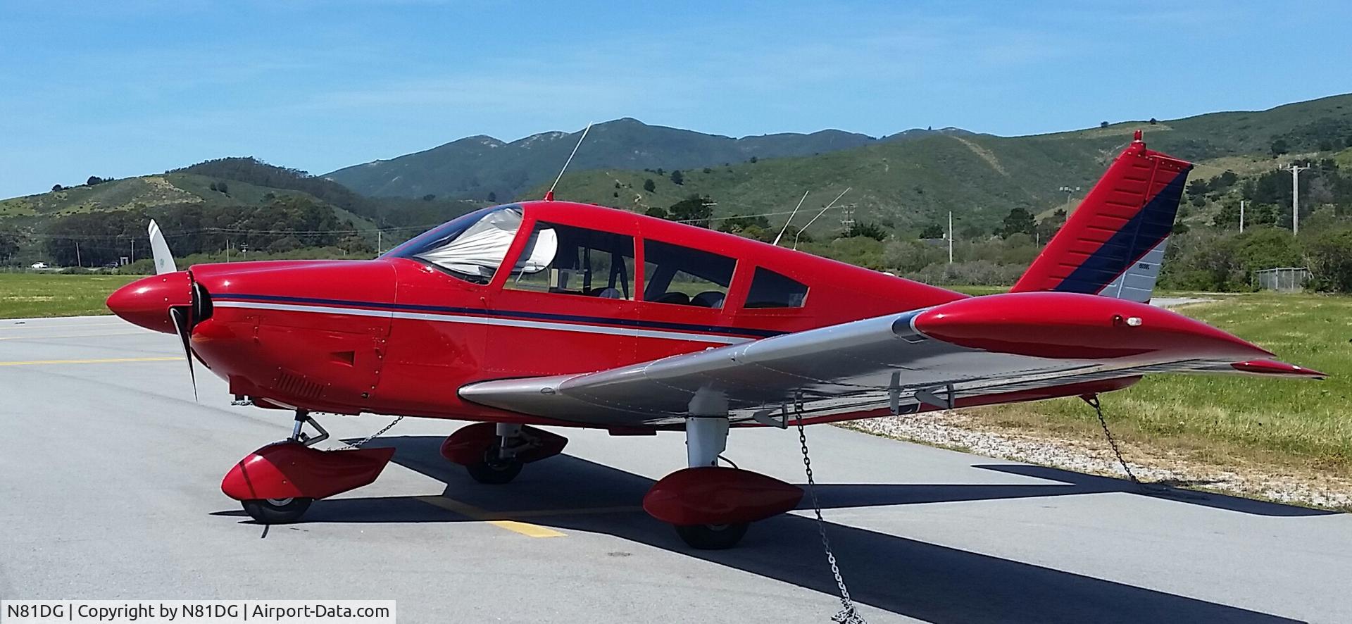 N81DG, 1967 Piper PA-28-180 C/N 28-4579, N81DG