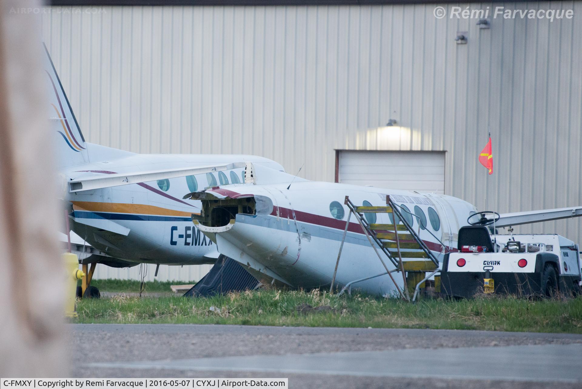 C-FMXY, 1970 Beech King Air 100 C/N B-40, Not going anywhere