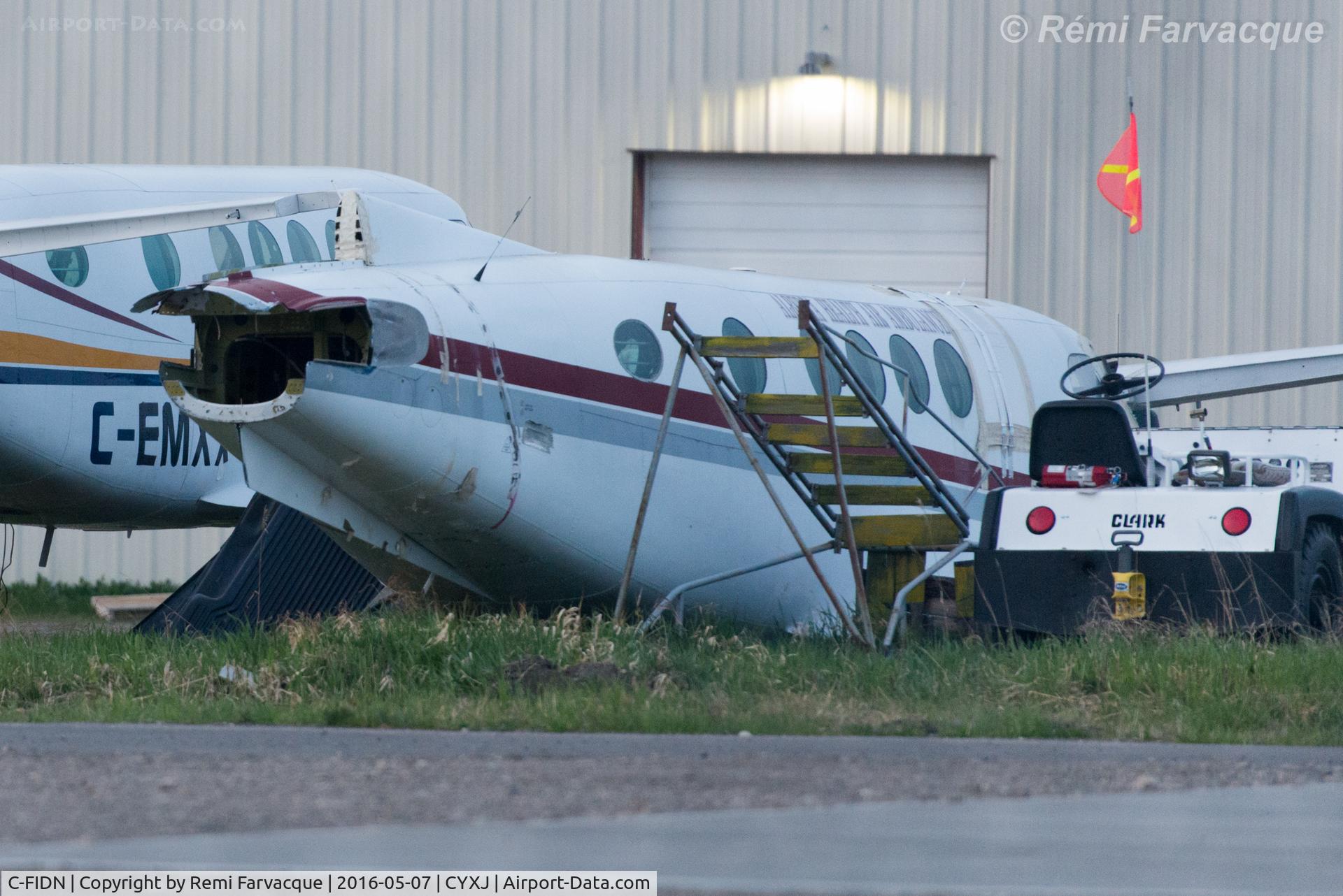 C-FIDN, 1969 Beech King Air 100 C/N B-3, Also not going anywhere. Still.