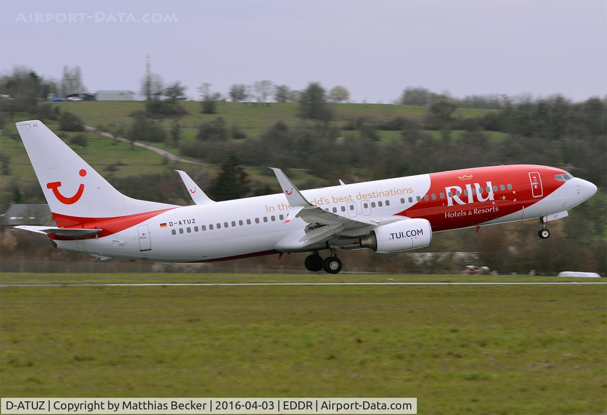 D-ATUZ, 2007 Boeing 737-8K5 C/N 34691, D-ATUZ