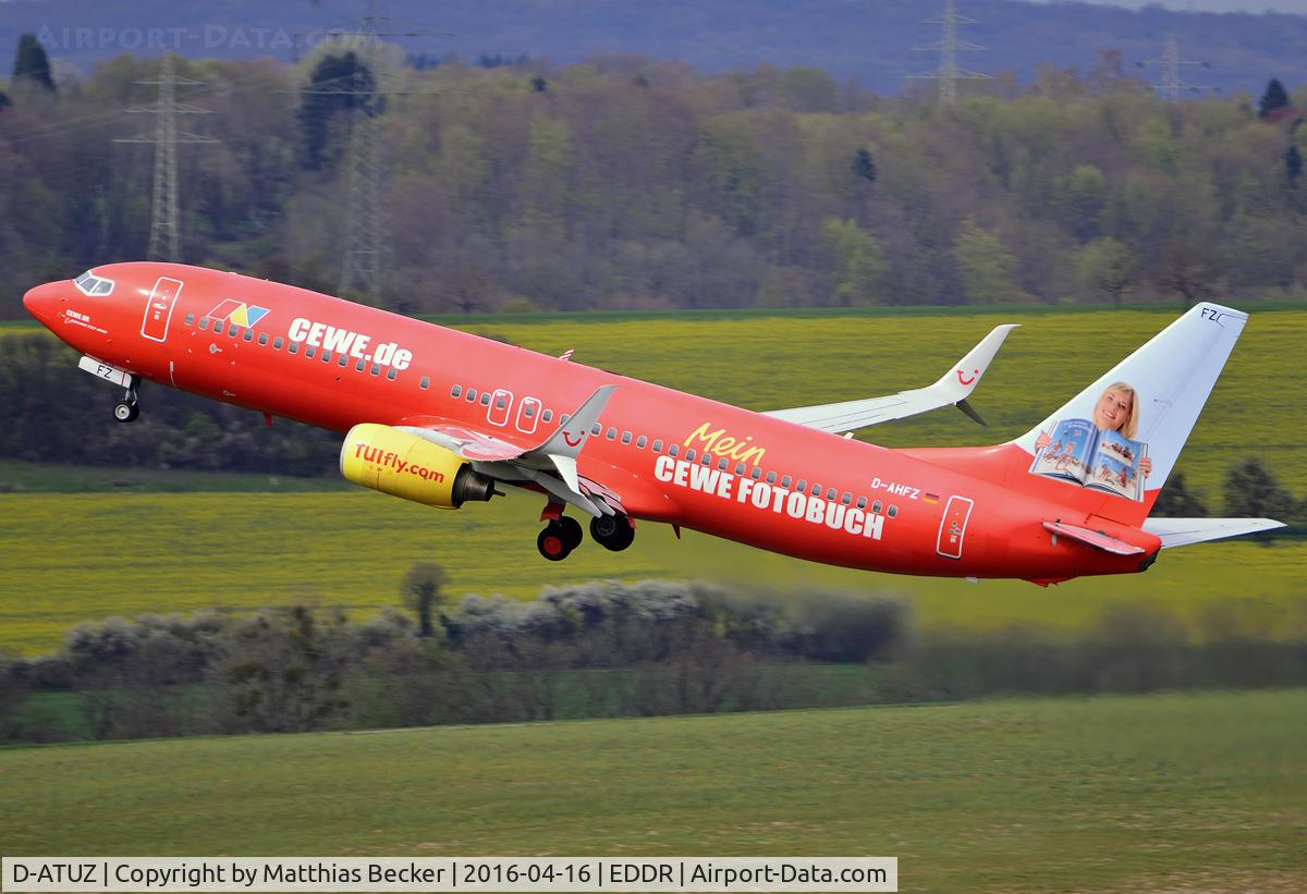 D-ATUZ, 2007 Boeing 737-8K5 C/N 34691, D-ATUZ