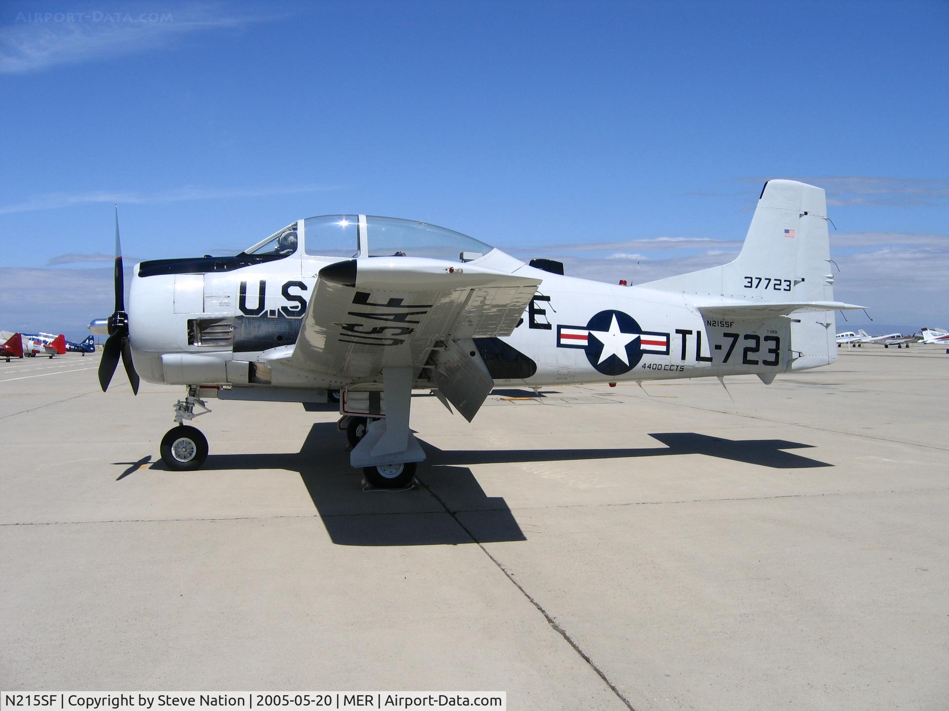 N215SF, 1955 North American T-28B Trojan C/N 200-86 (137723), T-28B BuAer 137723 as USAF 4400 CTS 53-7723