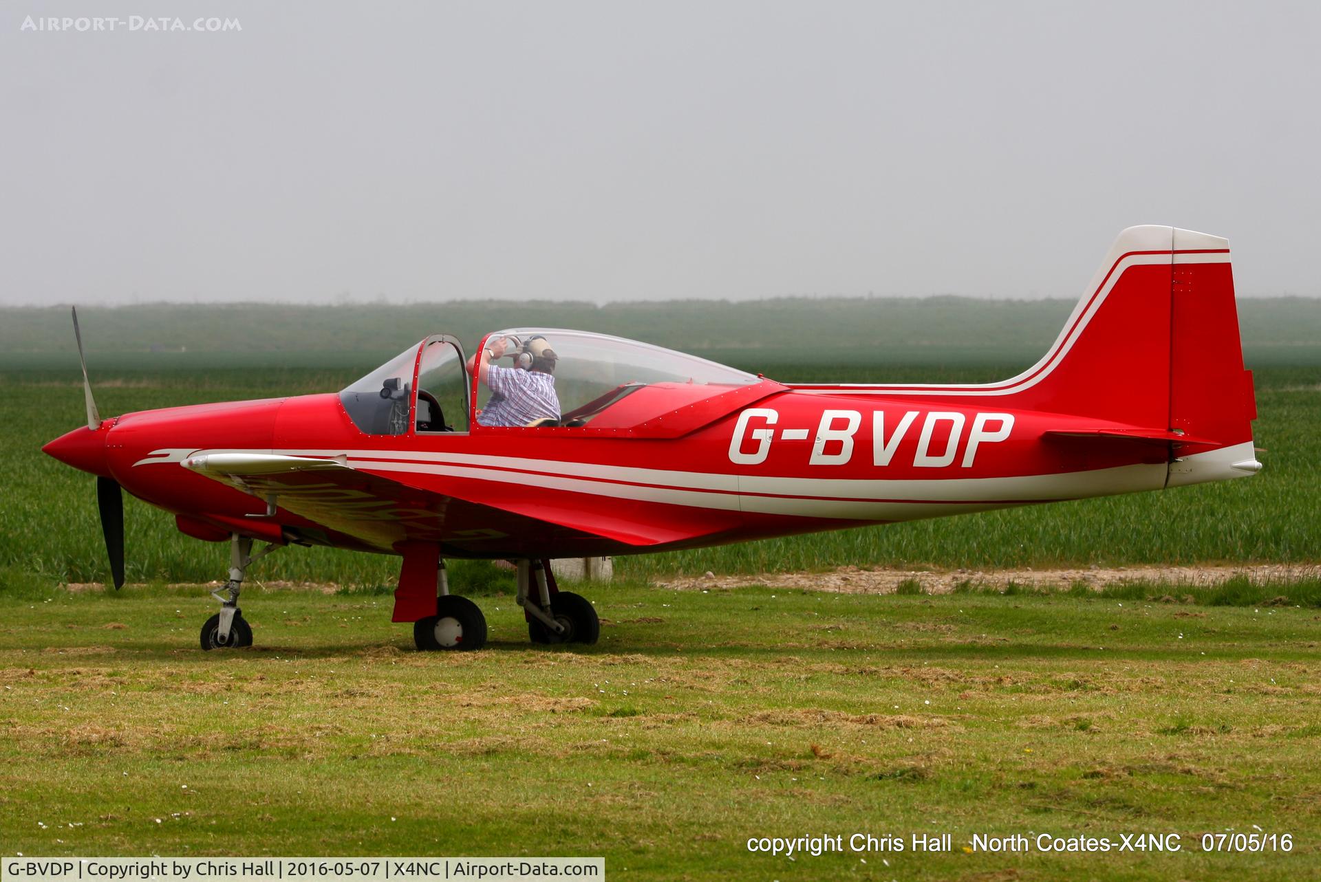 G-BVDP, 2003 Aeromere F-8L Falco III C/N PFA 100-10879, at North Coates