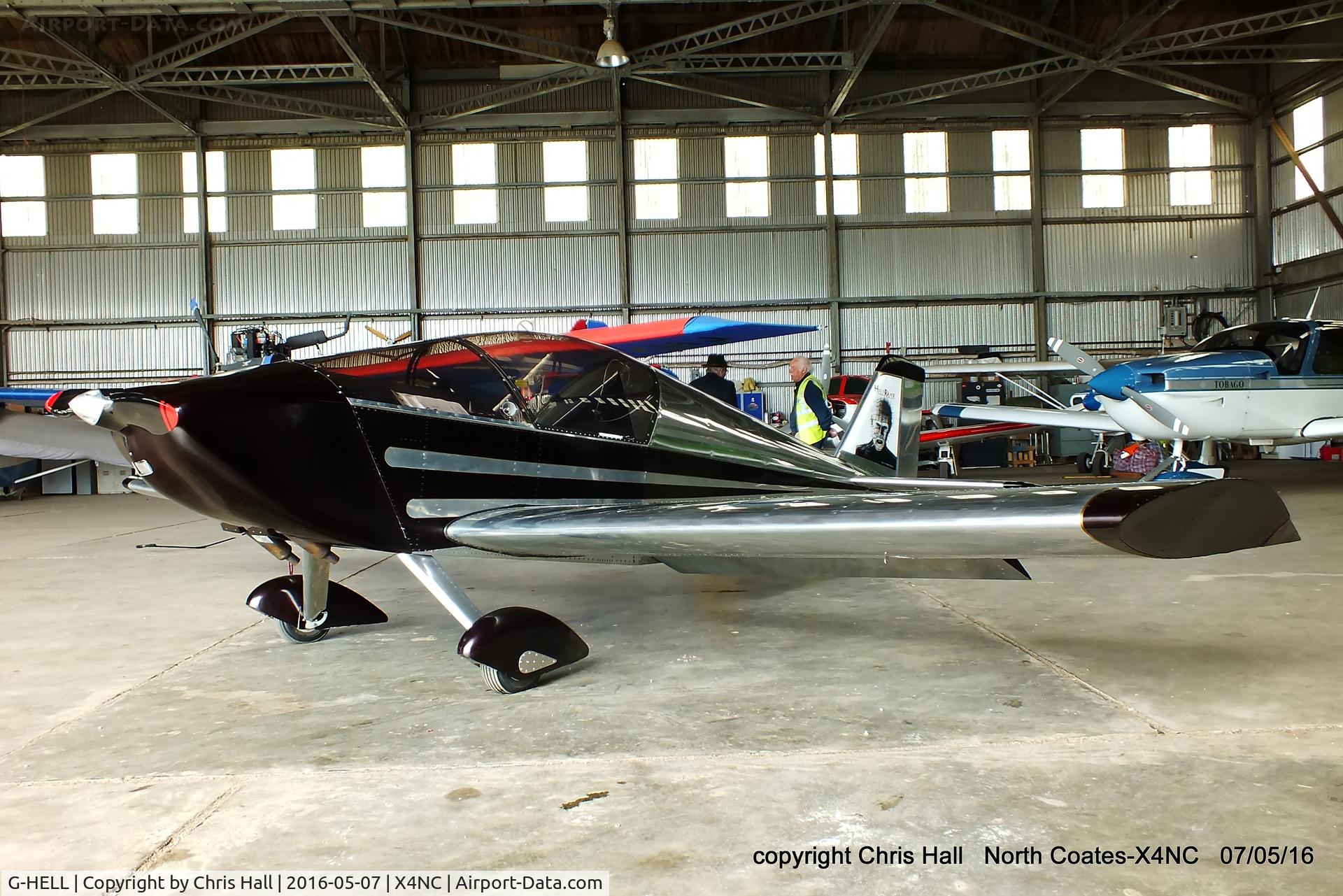 G-HELL, 2015 Sonex 3300 C/N LAA 337-15182, at North Coates