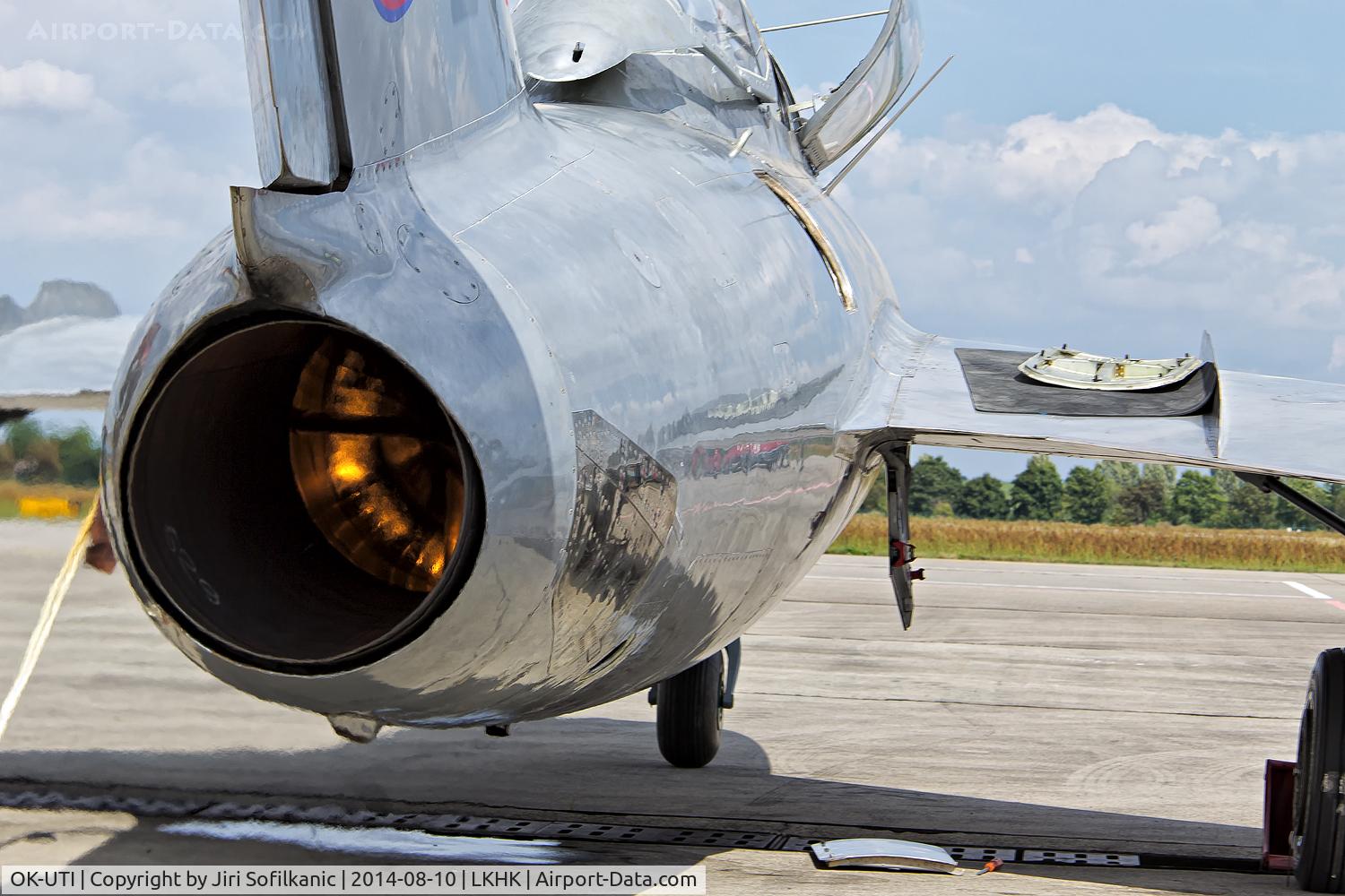 OK-UTI, 1954 PZL-Mielec SBLim-2 (MiG-15UTI) C/N 242266, The first large engine test VK-1, success! http://flying-legends.cz/letadla/mig15/