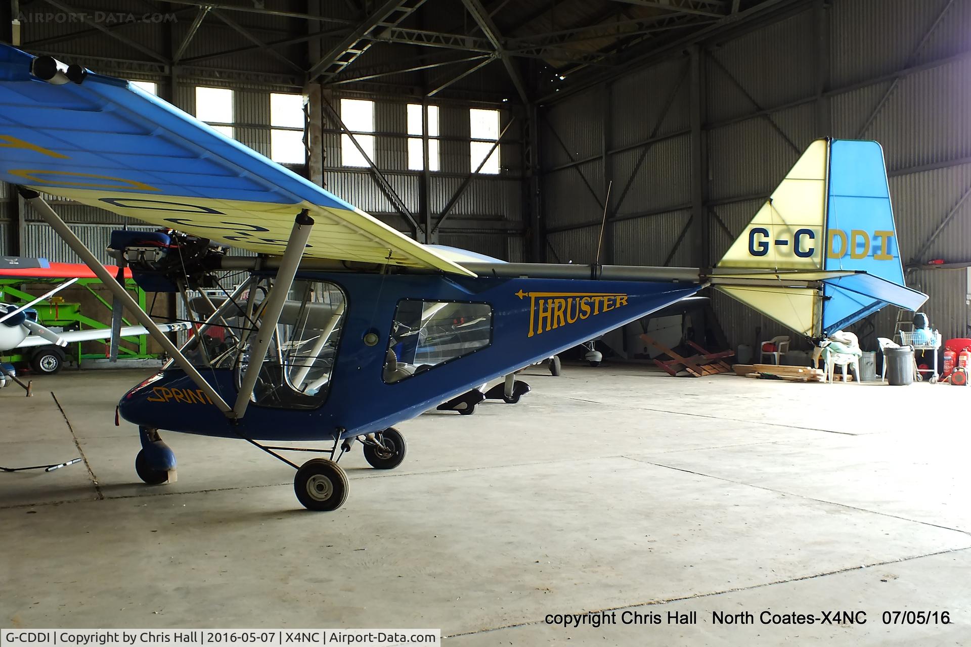 G-CDDI, 2004 Thruster T600N 450 C/N 1040-T600N-109, at North Coates