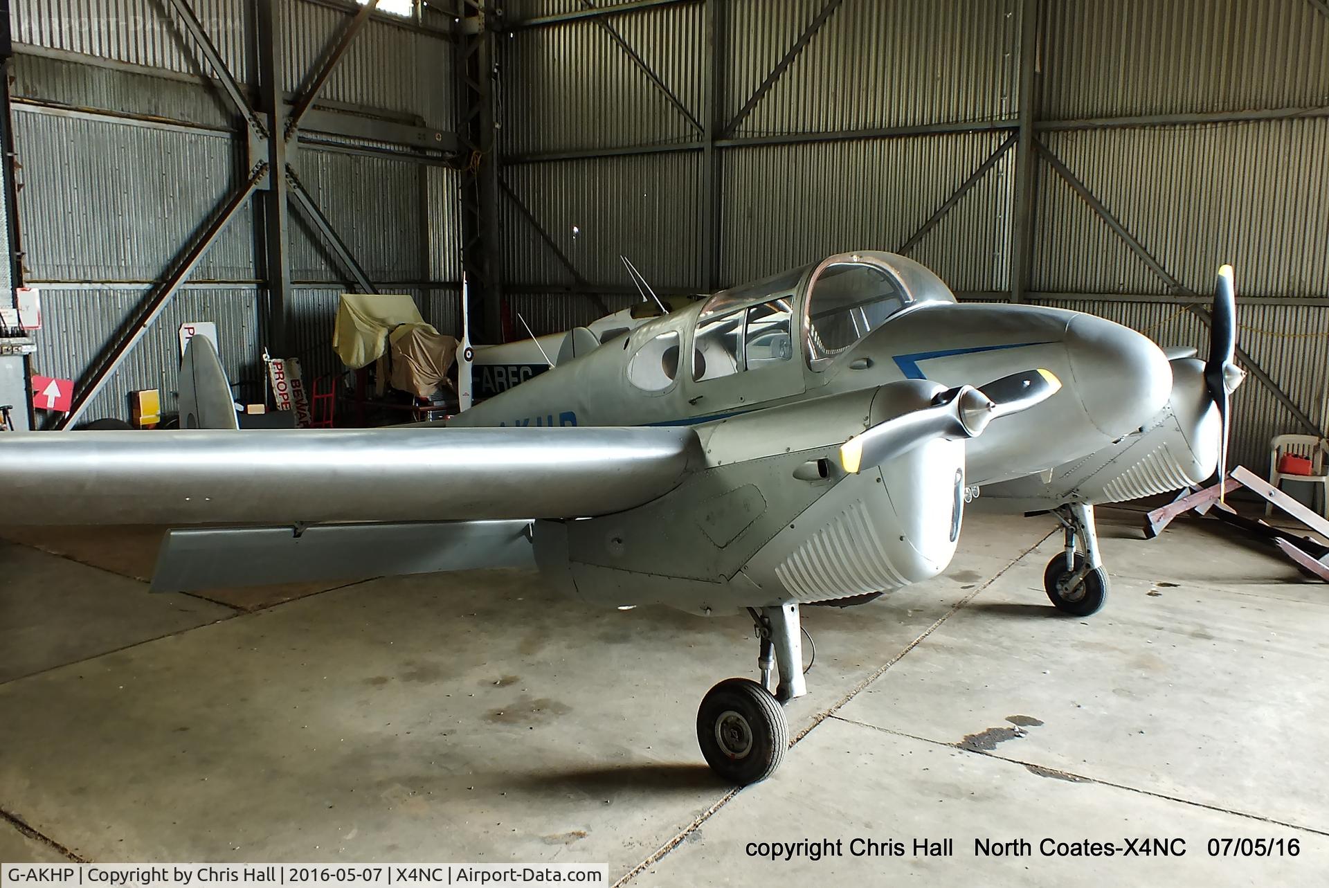 G-AKHP, 1947 Miles M65 Gemini 1A C/N 6519, at North Coates