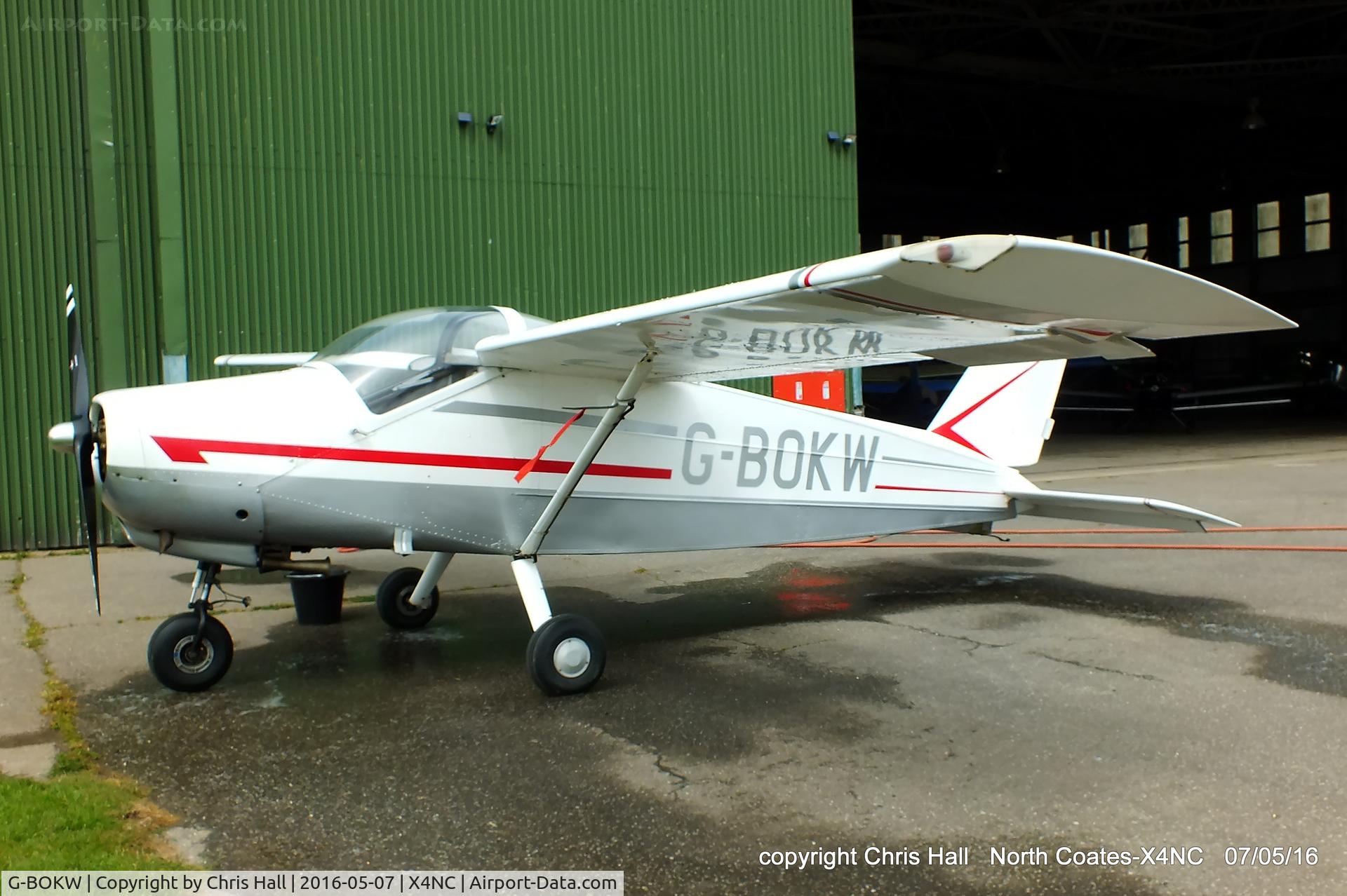 G-BOKW, 1969 Bolkow Bo-208C Junior C/N 689, at North Coates