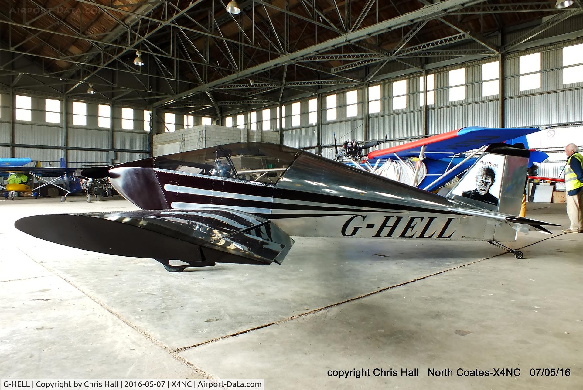 G-HELL, 2015 Sonex 3300 C/N LAA 337-15182, at North Coates