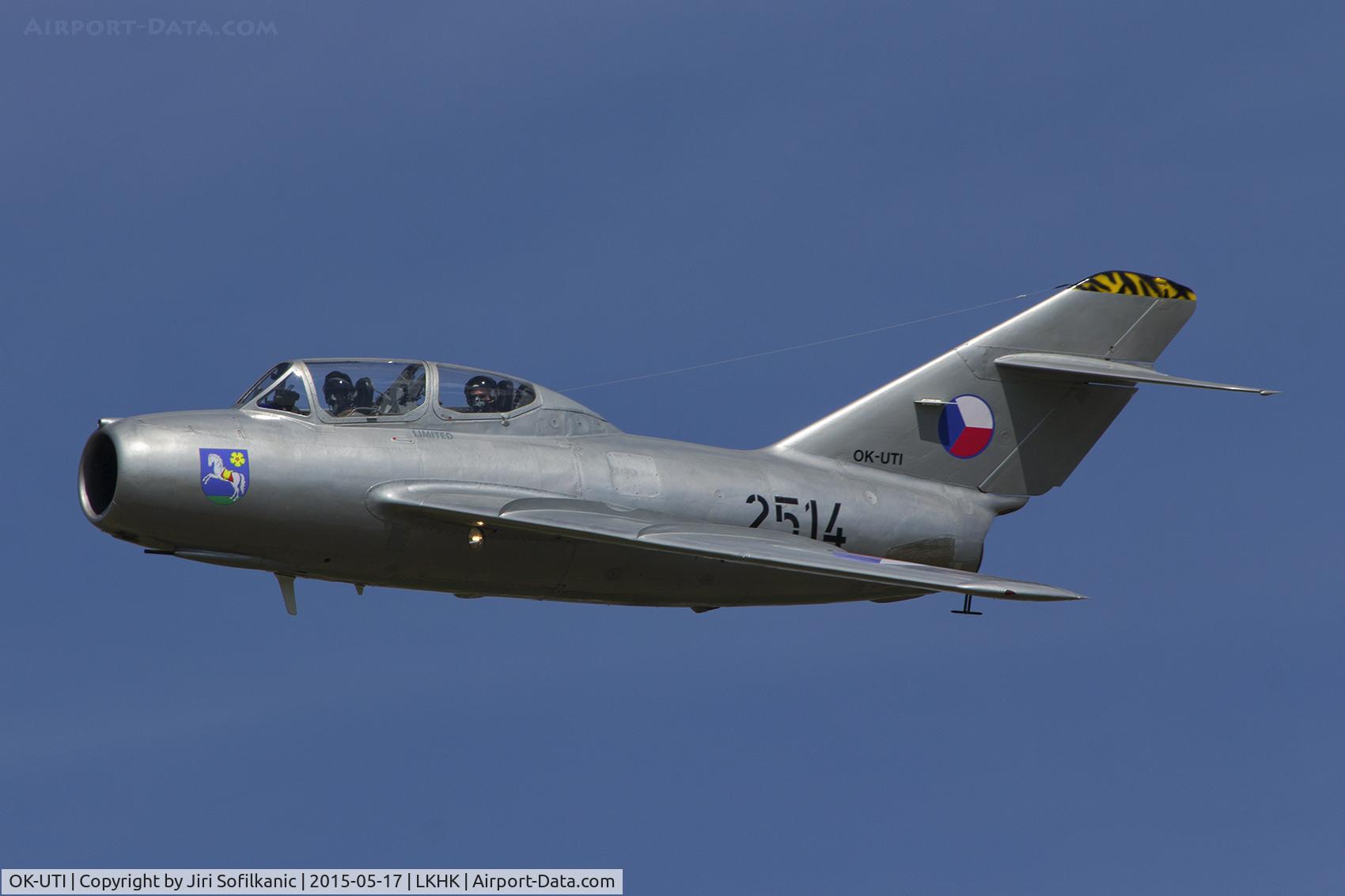 OK-UTI, 1954 PZL-Mielec SBLim-2 (MiG-15UTI) C/N 242266, http://flying-legends.cz/letadla/mig15/