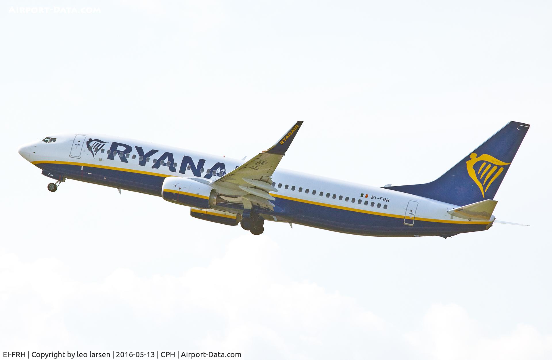 EI-FRH, 2016 Boeing 737-8AS C/N 44736, Copenhagen 13.5.16