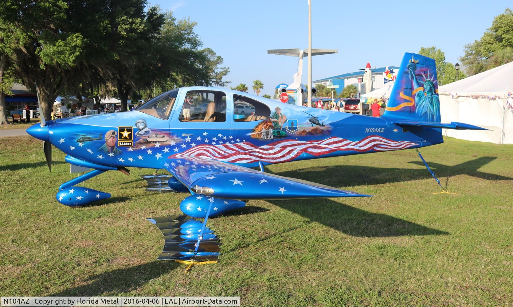 N104AZ, 2014 Vans RV-10 C/N 41226, Vans RV-10