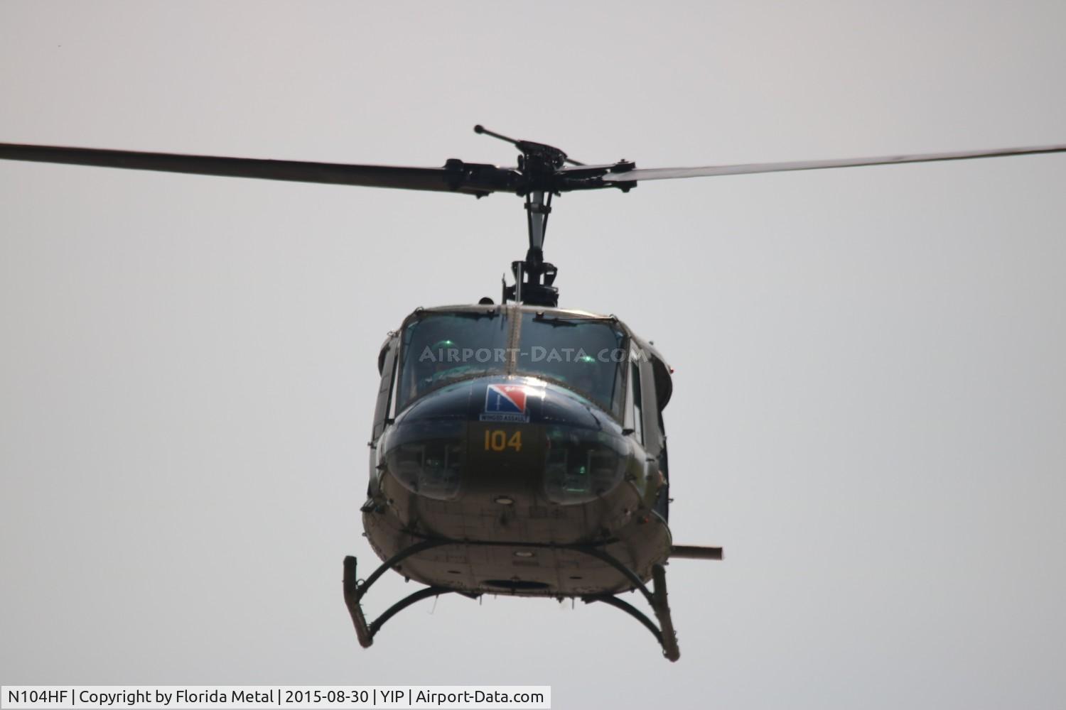 N104HF, 1968 Bell UH-1H Iroquois C/N 10763 (68-16104), UH-1H