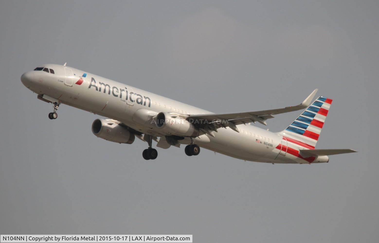 N104NN, 2013 Airbus A321-231 C/N 5895, American