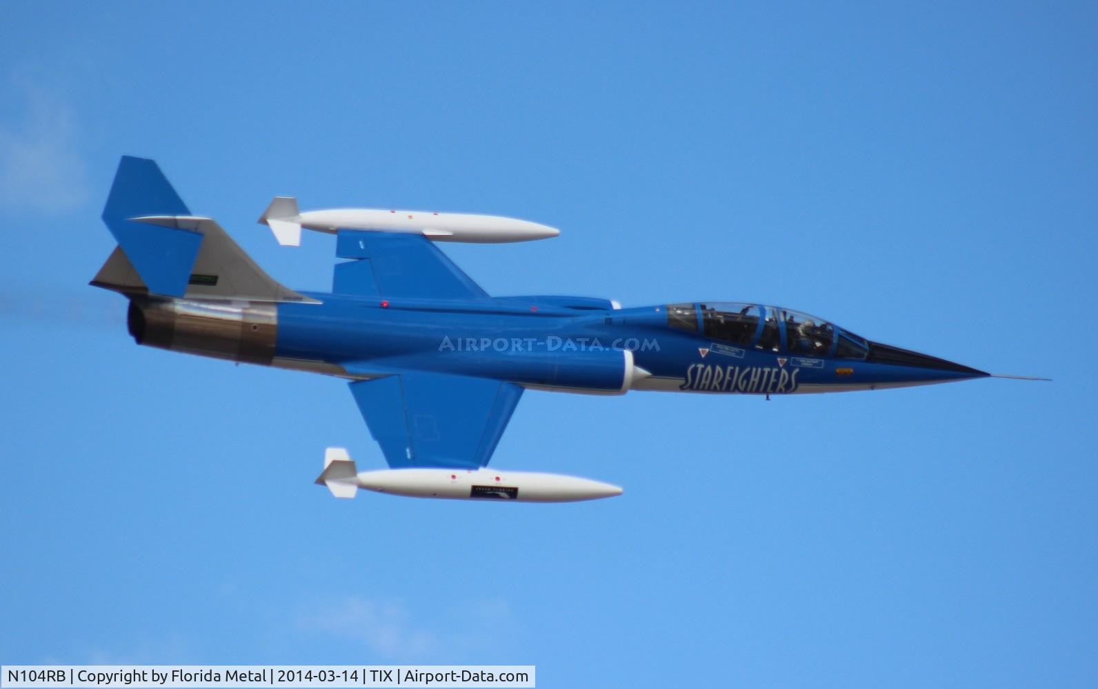 N104RB, 1962 Lockheed CF-104D Starfighter C/N 583A-5302, CF-104D