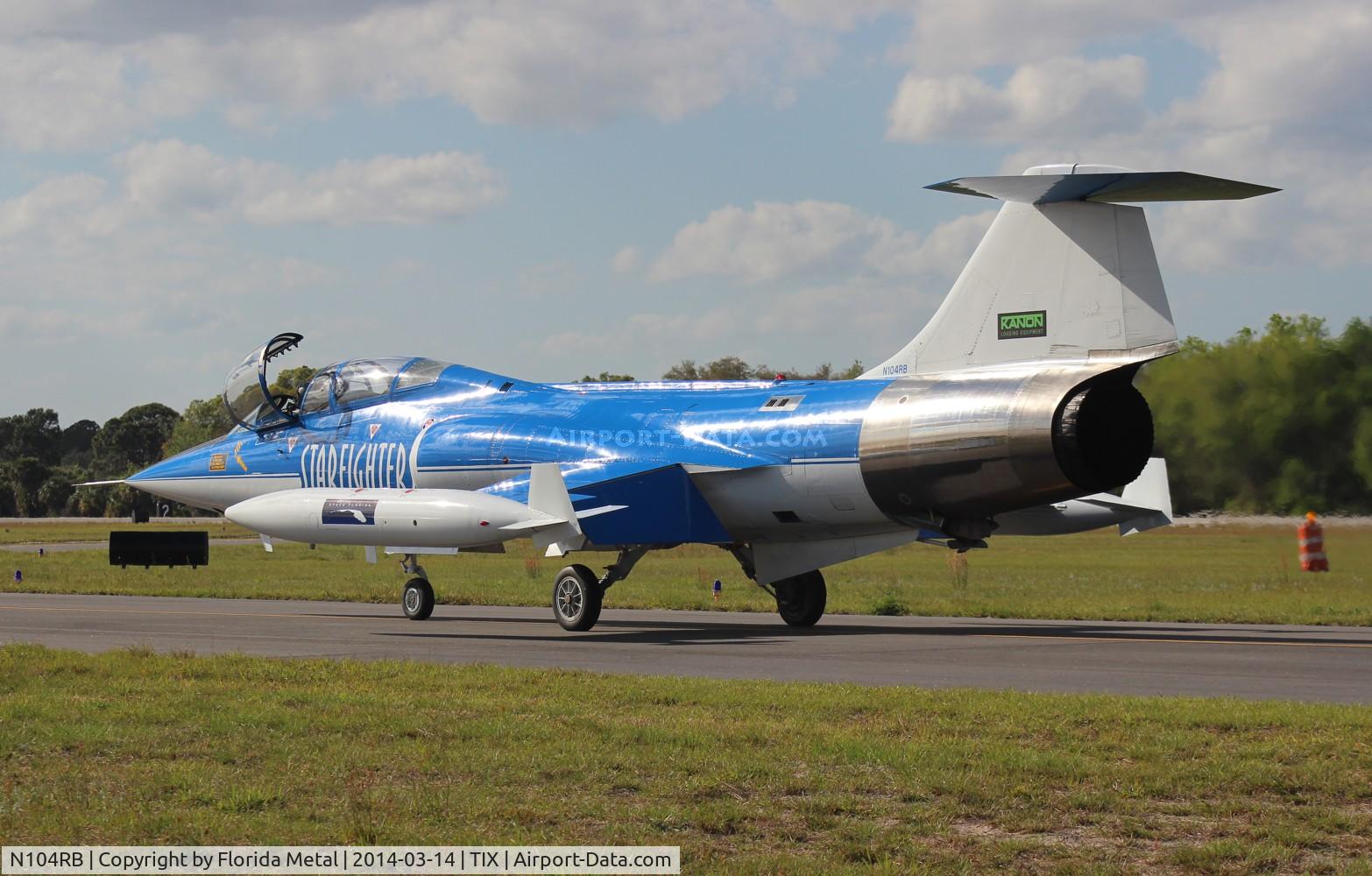 N104RB, 1962 Lockheed CF-104D Starfighter C/N 583A-5302, CF-104D