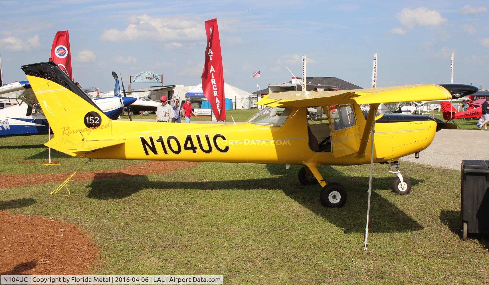 N104UC, Cessna 152 C/N 15284673, Cessna 152