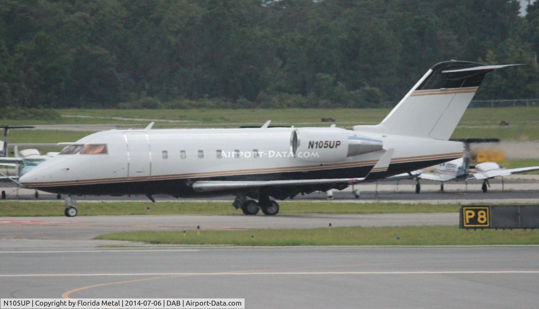 N105UP, 1987 Canadair Challenger 601 (CL-600-2A12) C/N 3066, Challenger 601