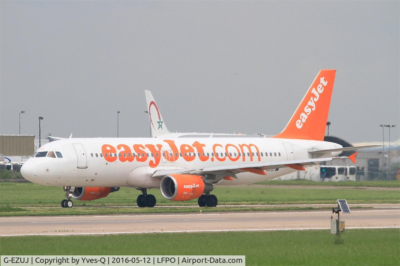 G-EZUJ, 2011 Airbus A320-214 C/N 4740, Airbus A320-214, Taxiing to boarding area, Paris Orly airport (LFPO-ORY)
