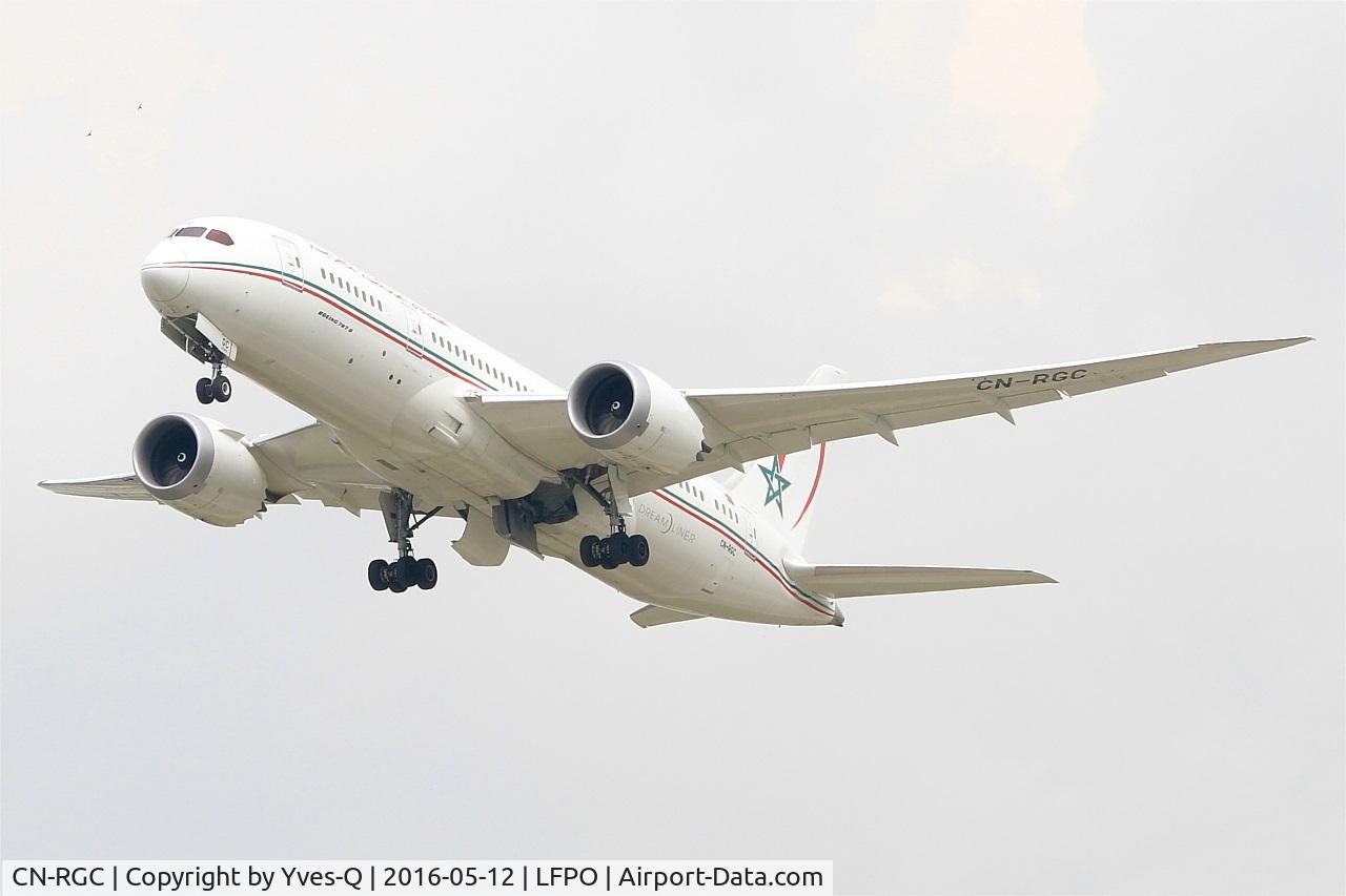 CN-RGC, 2010 Boeing 787-8 Dreamliner C/N 35508, Boeing 787-8 Dreamliner, Take off rwy 26, Paris Orly airport (LFPO-ORY)