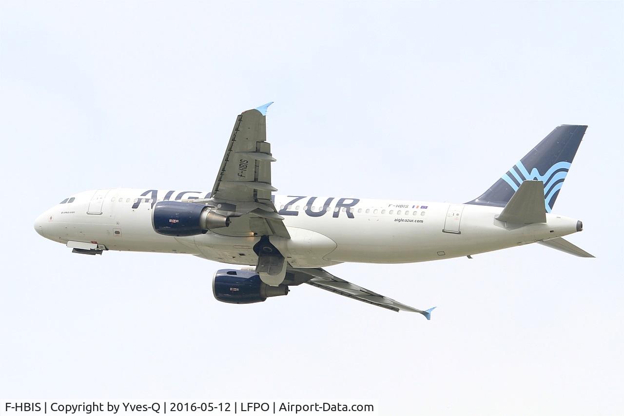 F-HBIS, 2007 Airbus A320-214 C/N 3136, Airbus A320-214, Take off rwy 26, Paris-Orly Airport (LFPO-ORY)