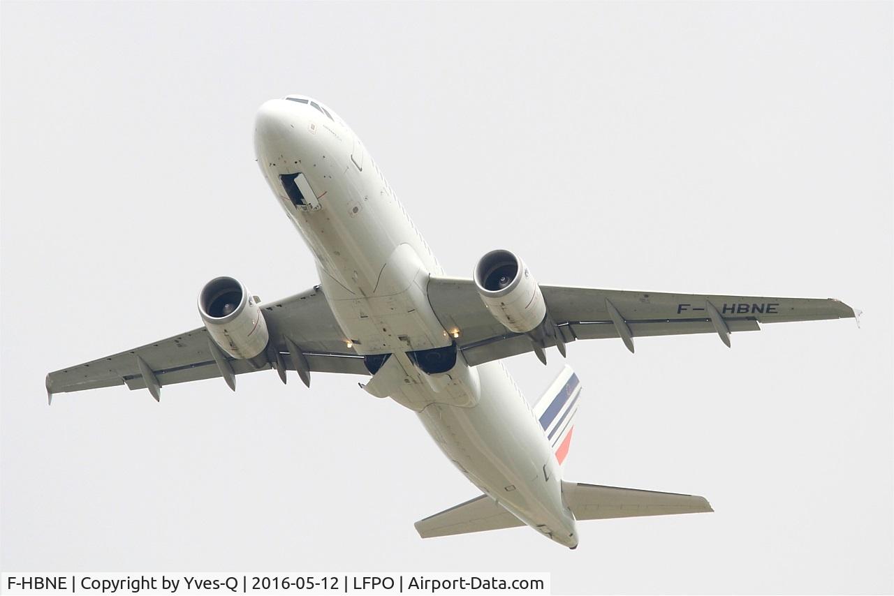 F-HBNE, 2011 Airbus A320-214 C/N 4664, Airbus A320-214, Take off rwy 26, Paris-Orly Airport (LFPO-ORY)