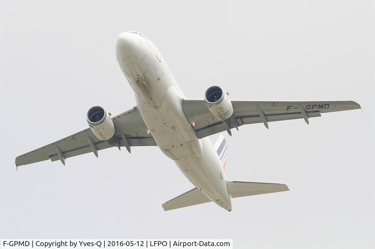 F-GPMD, 1993 Airbus A319-113 C/N 618, Airbus A319-113, Take off rwy 26, Paris Orly airport (LFPO-ORY)