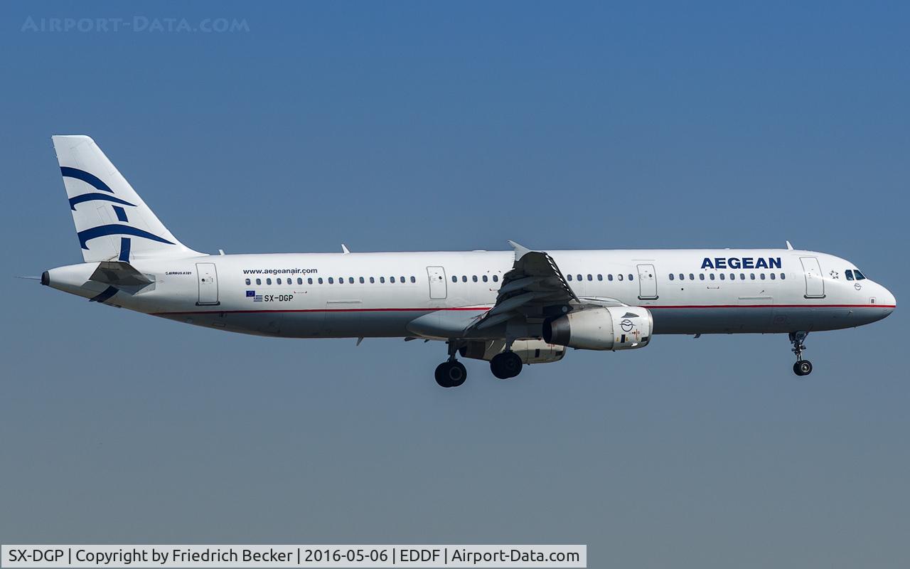 SX-DGP, 2007 Airbus A321-232 C/N 3302, on final RW07C