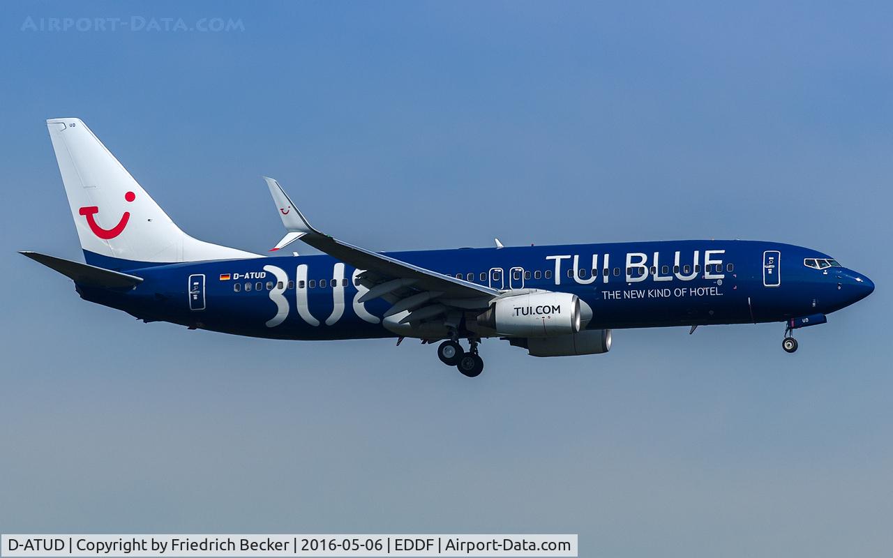 D-ATUD, 2006 Boeing 737-8K5 C/N 34685, on final RW07C