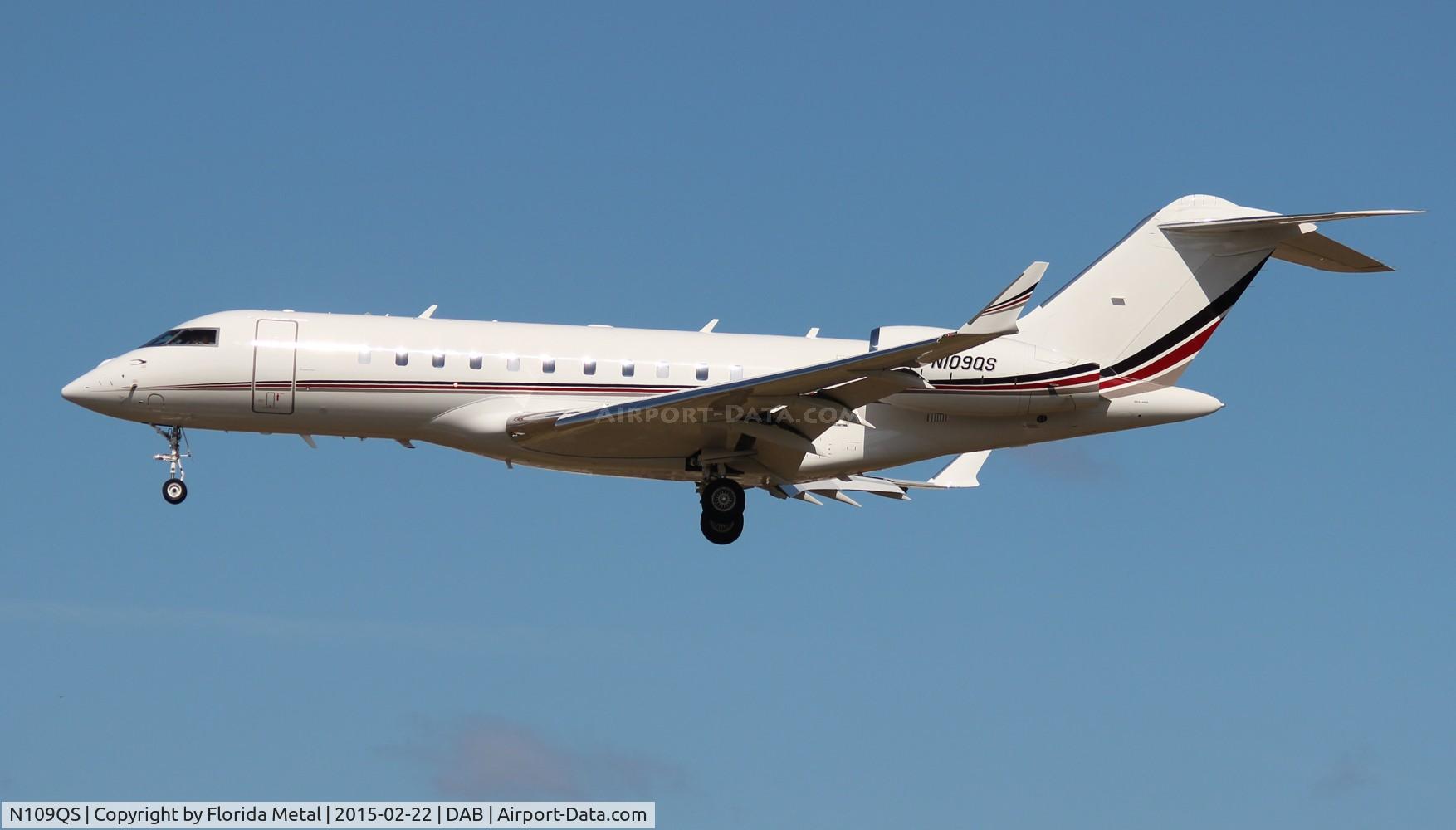 N109QS, 2013 Bombardier BD-700-1A11 Global 5000 C/N 9589, Net Jets