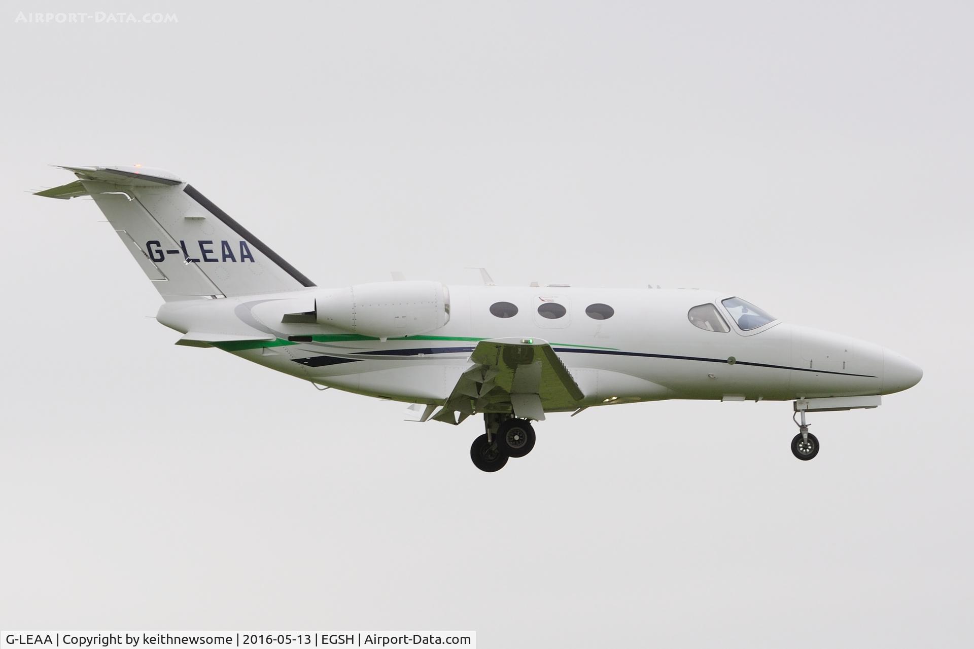 G-LEAA, 2007 Cessna 510 Citation Mustang Citation Mustang C/N 510-0072, Nice return visitor.