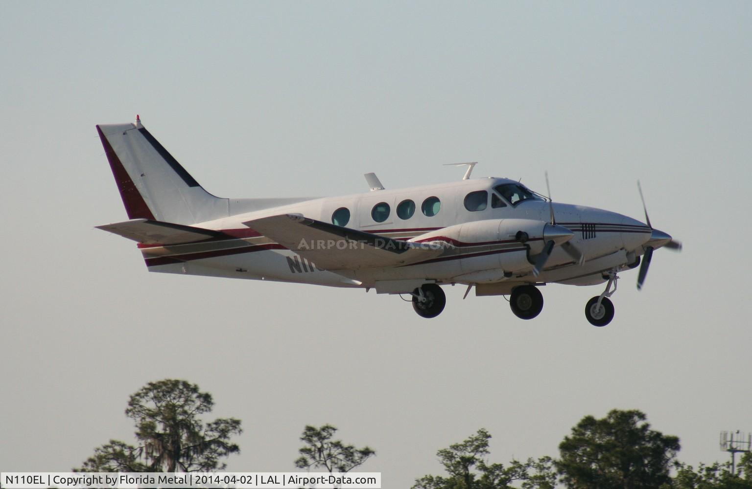 N110EL, 1965 Beech 65-90 C/N LJ-71, Beech 90