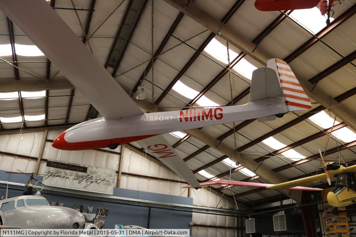 N111MG, Scheibe Zugvogel IIIB C/N 1023, glider