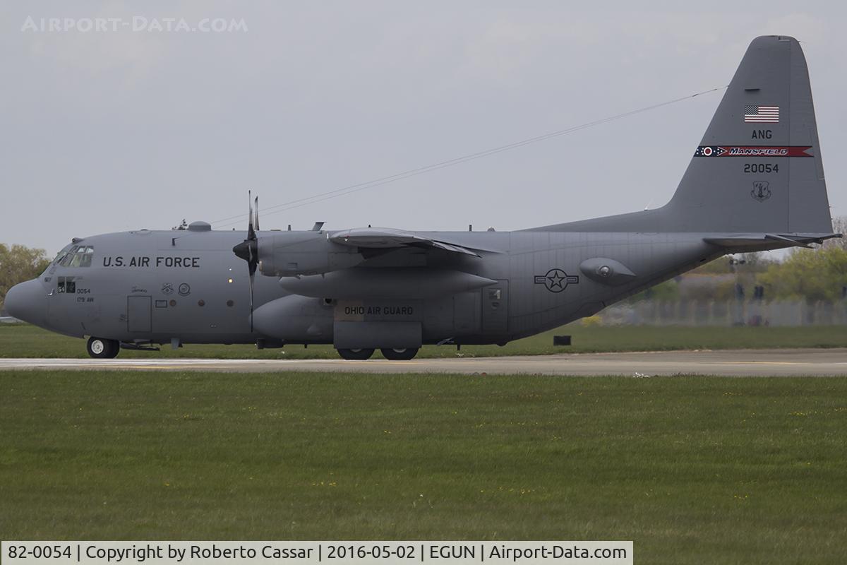 82-0054, 1982 Lockheed C-130H Hercules C/N 382-4968, Mildenhall 2016