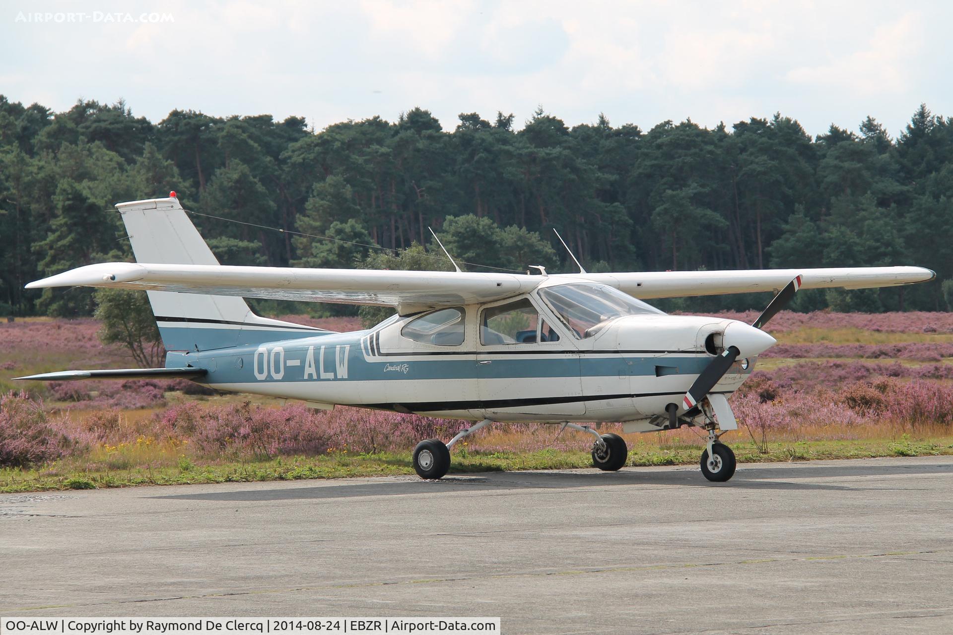 OO-ALW, 1974 Reims F177RG Cardinal RG C/N 0097, Zoersel fly in 2014.