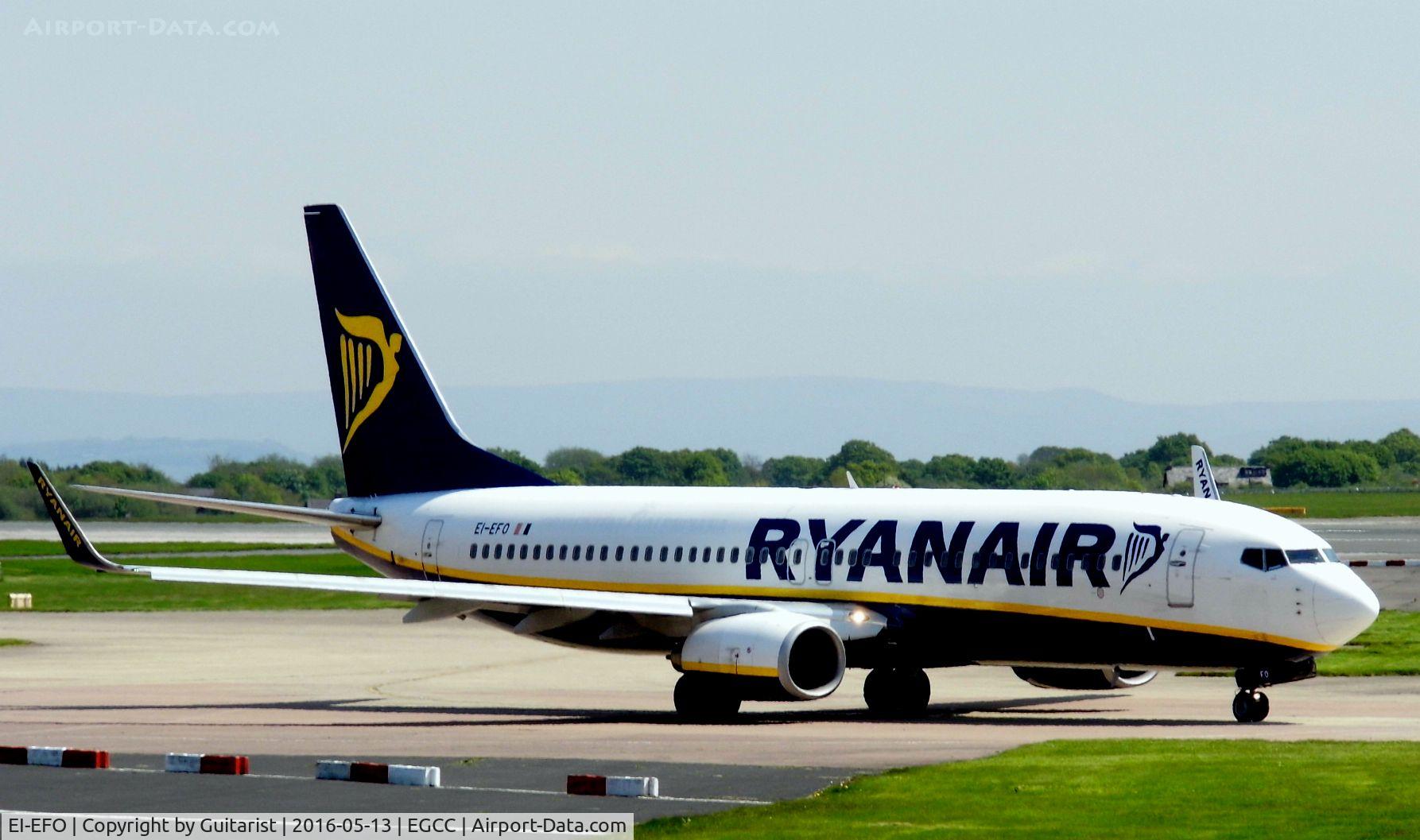 EI-EFO, 2009 Boeing 737-8AS C/N 37539, At Manchester