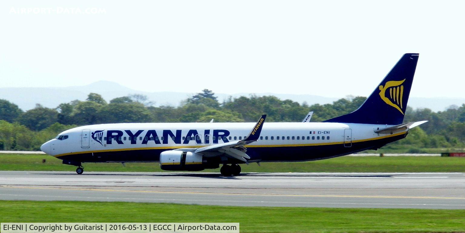 EI-ENI, 2010 Boeing 737-8AS C/N 40300, At Manchester