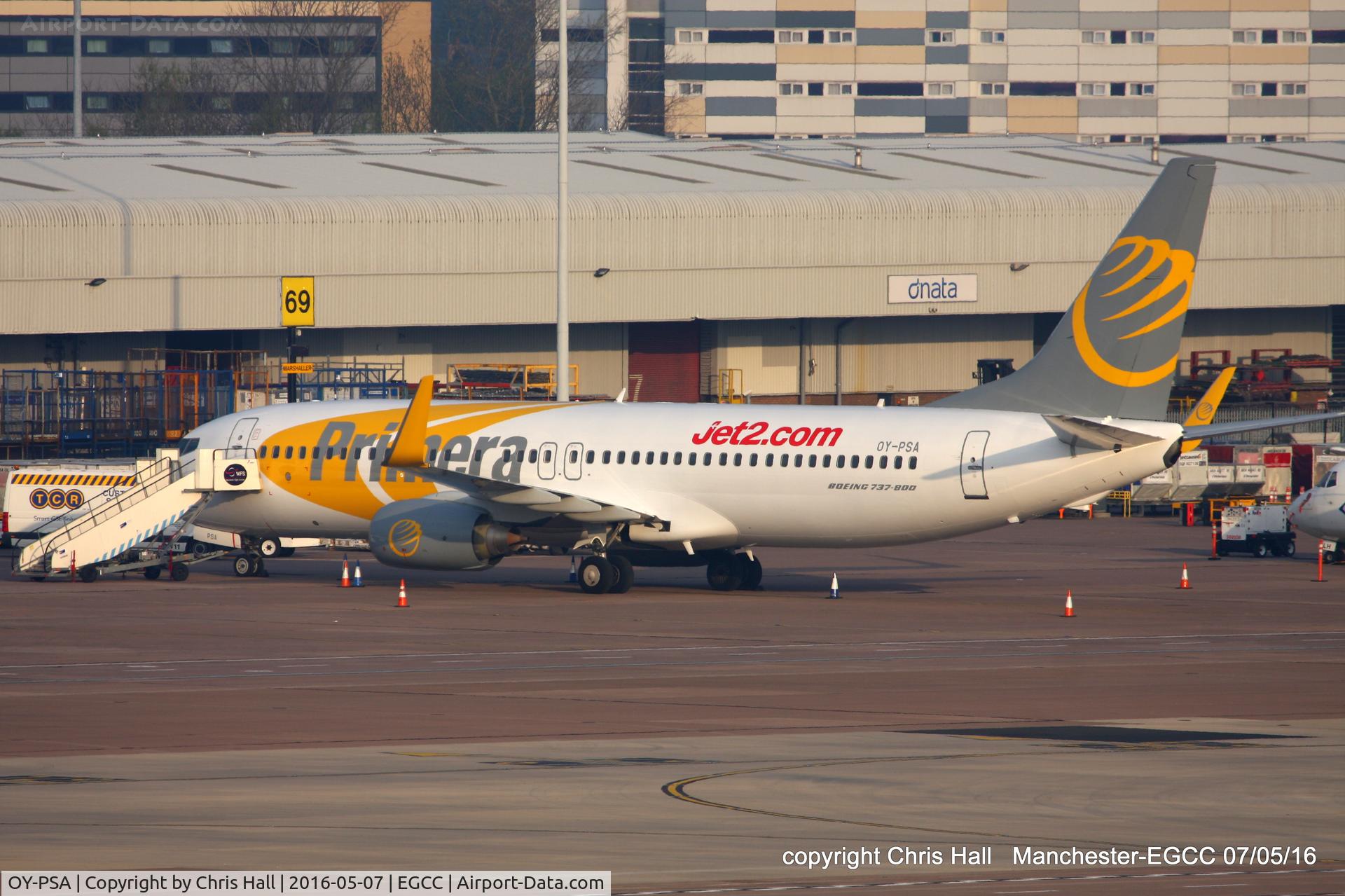 OY-PSA, 2007 Boeing 737-8Q8 C/N 30688, Primera Air operating for Jet2