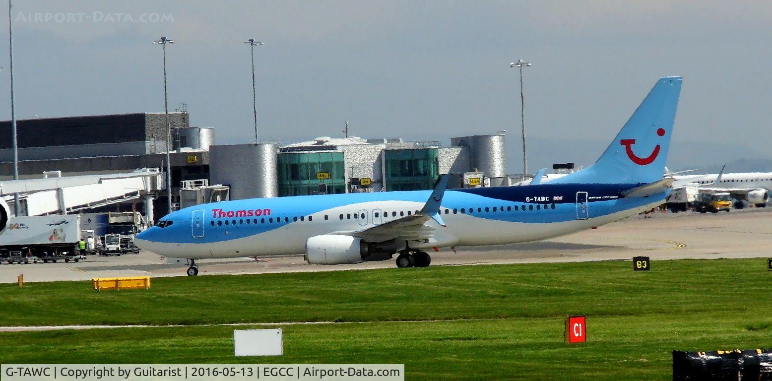 G-TAWC, 2012 Boeing 737-8K5 C/N 39922, At Manchester
