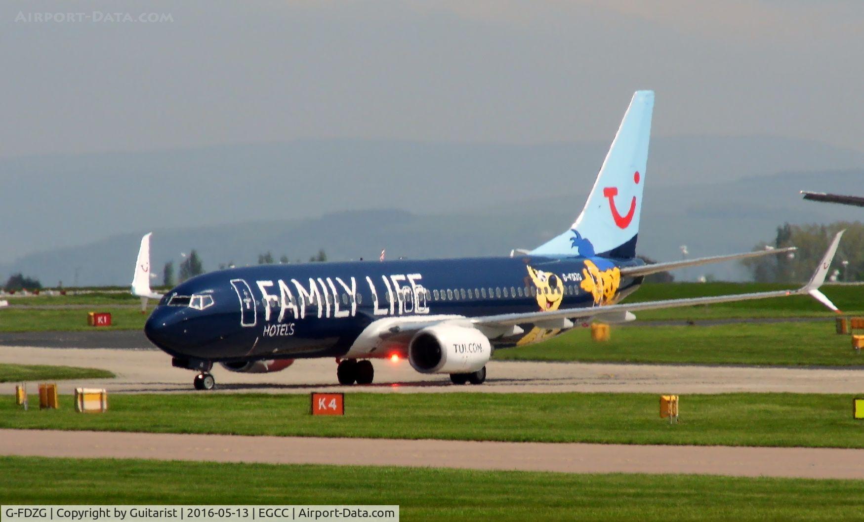 G-FDZG, 2008 Boeing 737-8K5 C/N 35139, At Manchester