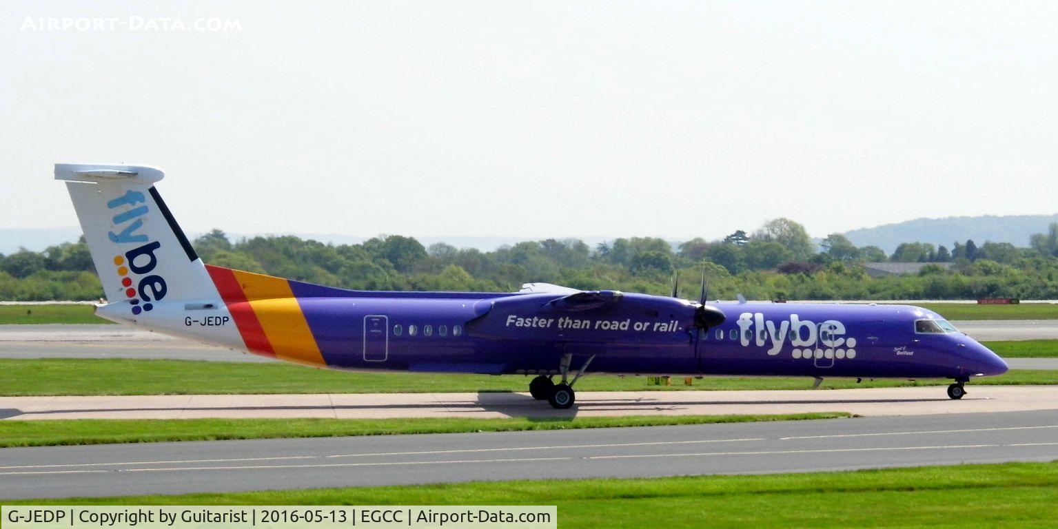 G-JEDP, 2003 De Havilland Canada DHC-8-402Q Dash 8 C/N 4085, At Manchester