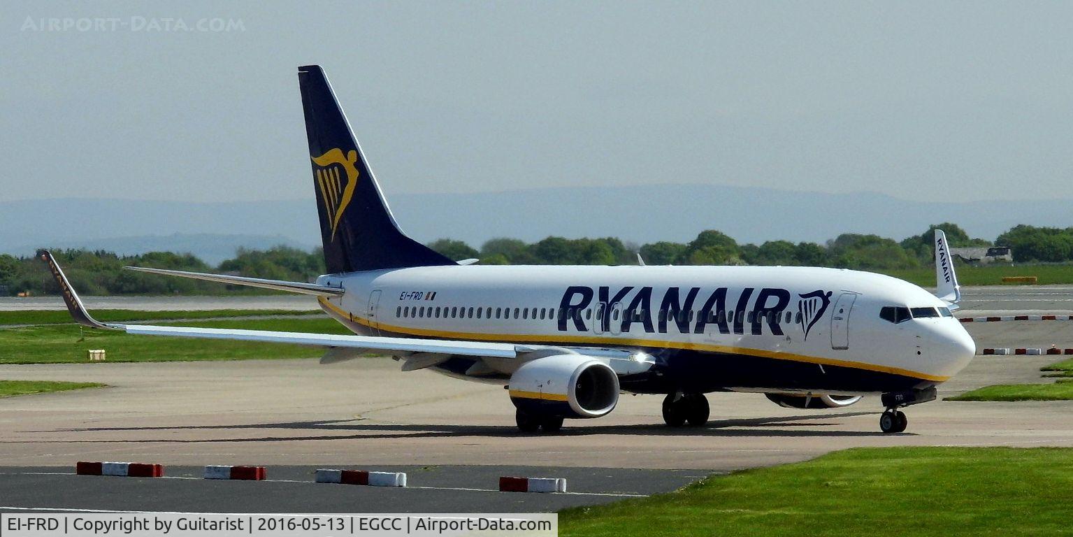 EI-FRD, 2016 Boeing 737-8AS C/N 44738, At Manchester