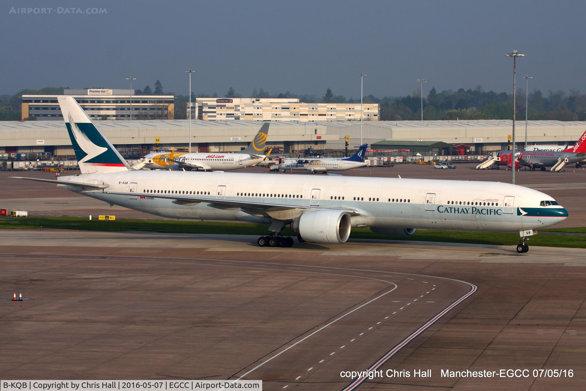 B-KQB, 2012 Boeing 777-367/ER C/N 39235, Cathay Pacific