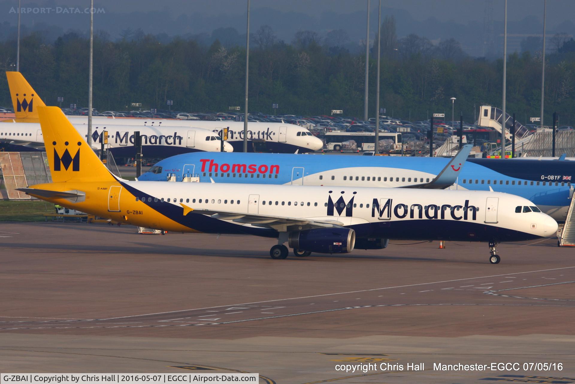 G-ZBAI, 2005 Airbus A321-231 C/N 2553, Monarch