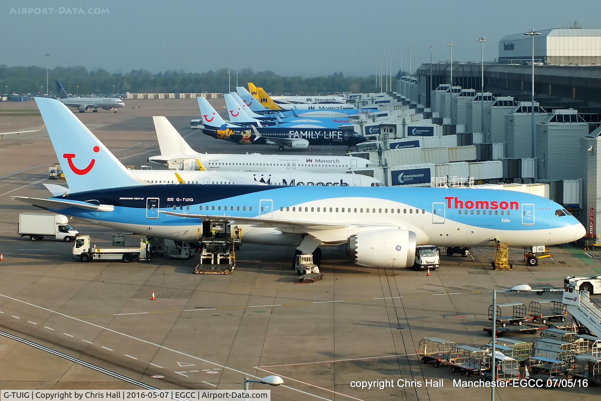 G-TUIG, 2015 Boeing 787-8 Dreamliner C/N 36426, Thomson