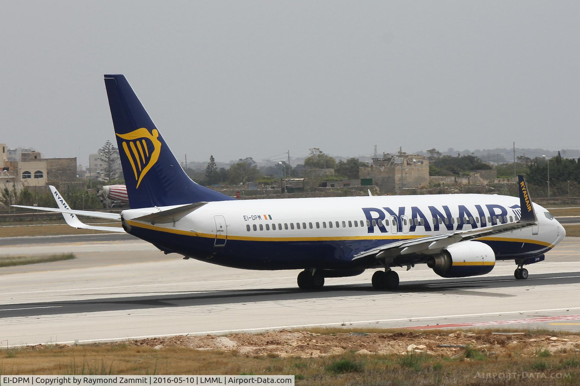 EI-DPM, 2007 Boeing 737-8AS C/N 33640, B737-800 EI-DPM Ryanair