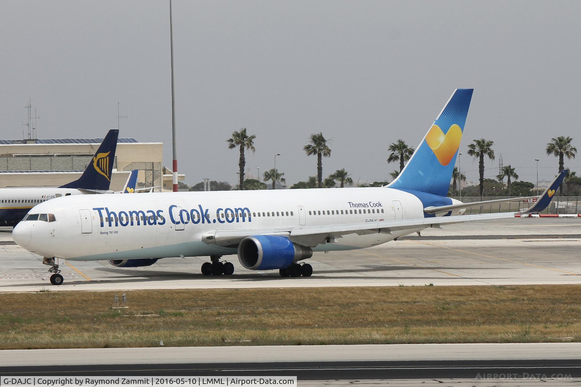 G-DAJC, 1994 Boeing 767-31K C/N 27206, B767 G-DAJC Thomas Cook Airlines