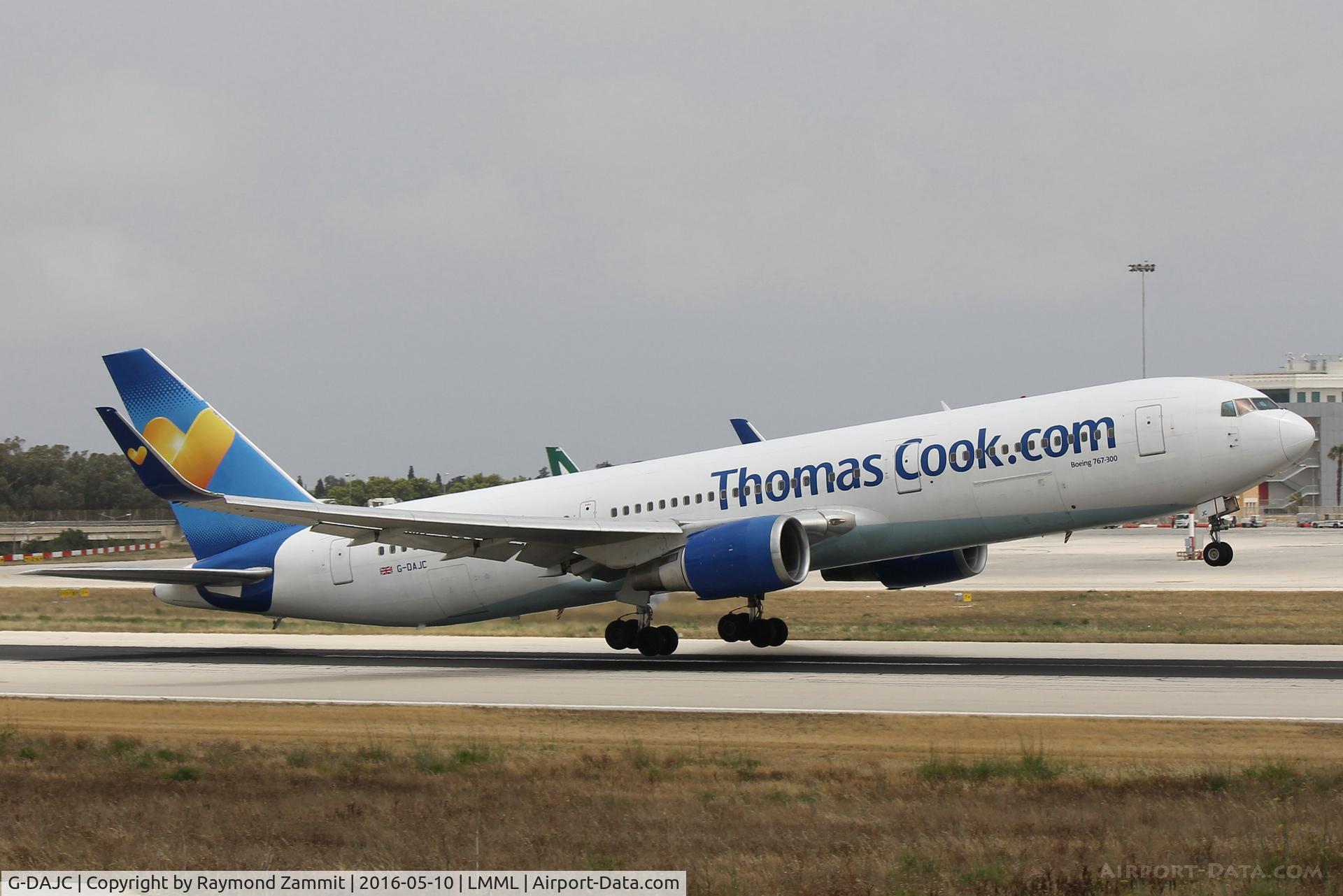 G-DAJC, 1994 Boeing 767-31K C/N 27206, B767 G-DAJC Thomas Cook Airlines